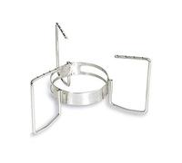 Tatonka Soporte Quemador INOX Mochila, Stand Alcohol Burner, Metal, Talla ÚNICA