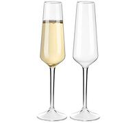 COOKY.D Copas de Vino Flotantes para Piscina Copas de Vino para Piscina de Plástico Tritan Irrompible Con Tallo - Juego de 2 224ml - Apto para Lavavajillas