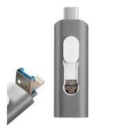 PENDRIVE 128GB 3 EN 1 COOL GRIS