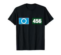 Cool 456 Code Number "O" Say Yes Illustration Graphic Design Camiseta