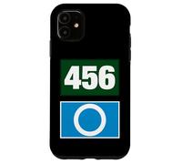 Cool 456 Code Number "O" Say Yes Illustration Graphic Design Carcasa para iPhone 11