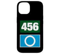 Cool 456 Code Number "O" Say Yes Illustration Graphic Design Carcasa para iPhone 14