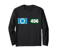Cool 456 Code Number "O" Say Yes Illustration Graphic Design Manga Larga