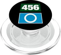 Cool 456 Code Number "O" Say Yes Illustration Graphic Design PopSockets PopGrip para MagSafe