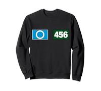 Cool 456 Code Number "O" Say Yes Illustration Graphic Design Sudadera