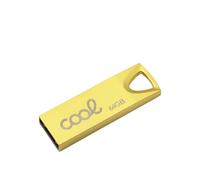 Cool 64GB USB 2.0 Metal Dorado