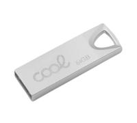 Cool 64GB USB 2.0 Metal Plata