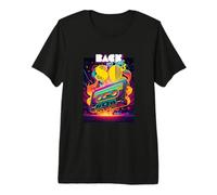 Cool 80's Forever, Vintage Retro Back To 80's Graphic Design Camiseta Premium