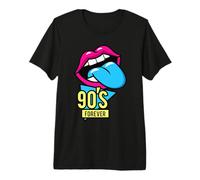 Cool 90's Forever, diseño gráfico Vintage Retro de los 90 Camiseta Premium