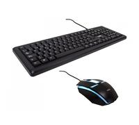 COOL Accesorios - 8434847033396 teclado Ratón incluido Juego USB QWERTY Español Negro