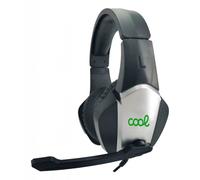 COOL Accesorios - 8434847045801 auricular y casco Auriculares Alámbrico Diadema Juego Negro, Plata