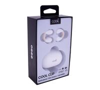 COOL Accesorios - CL8434847074214 auricular y casco Auriculares Inalámbrico Clip de oreja Llamadas/Música Bluetooth Oro, Blanco