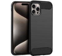 FUNDA COOL IPHONE 15 PRO MAX CARBON NEGRO