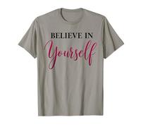 Cool Always Believe In Yourself - Cita Motivacional para Hombres y Mujeres Camiseta