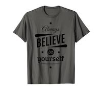 Cool Always Believe in Yourself Illustration Graphic Designs Camiseta