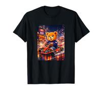 Cool Amazing Teddy Bear Karting Race of Champions Graphic Camiseta