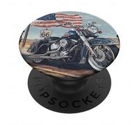 Cool American Freeway con un gráfico Genial de Motocicleta PopSockets PopGrip Adhesivo