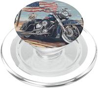 Cool American Freeway con un gráfico Genial de Motocicleta PopSockets PopGrip para MagSafe