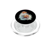 Cool Aquarium Pez Payaso Tropical Coral Reef Fish Fisher Gift PopSockets PopGrip para MagSafe