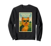 Cool Art Minimalista Impresión Pop Art Yorkshire Terrier Sudadera