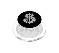 Cool As Dollar Bill Dollar Sign $$ Money Art Design PopSockets PopGrip para MagSafe