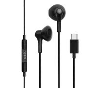 Cool Auriculares Botón Stereo Tipo-C con Micro (Digital) Negro