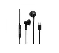 Cool Auriculares de Botón Stereo Digital con USB-C Negros