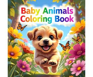 Cool Baby Arctic Animals Coloring Book for Kids - Lovable Penguin, Polar Bear, Seal, Walrus, Arctic Fox & Hare in Snowy Landscapes: Discover a Frosty Wonderland with Cute Snow Babies