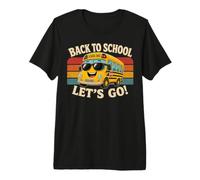 Cool Back to School Bus Ready for New Year Camiseta Premium