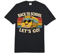 Cool Back to School Bus Ready for New Year Comfort Colors Adult Heavyweight T-Shirt