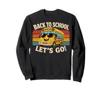 Cool Back to School Bus Ready for New Year Sudadera