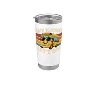 Cool Back to School Bus Ready for New Year Vaso térmico de acero inoxidable de doble pared