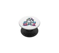 Cool Baseball 67 Donut Números Personaje PopSockets PopGrip Adhesivo