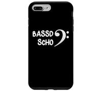 Cool Bass Player Bassd Scho Regional Saying Franconia Carcasa para iPhone 7 Plus/8 Plus