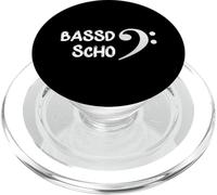 Cool Bass Player Bassd Scho Regional Saying Franconia PopSockets PopGrip para MagSafe