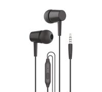 Cool Bear Stereo Auriculares 3,5 mm con Micrófono Negros