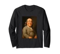 Cool Benjamin Franklin Cartoon Illustration Graphic Designs Manga Larga