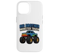 Cool Big Brother Monster Truck Family Matching Outfit Carcasa para iPhone 14
