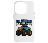Cool Big Brother Monster Truck Family Matching Outfit Carcasa para iPhone 14 Pro