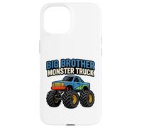 Cool Big Brother Monster Truck Family Matching Outfit Carcasa para iPhone 15