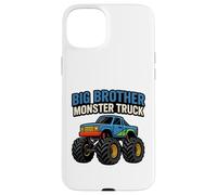 Cool Big Brother Monster Truck Family Matching Outfit Carcasa para iPhone 15 Plus