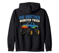 Cool Big Brother Monster Truck Family Matching Outfit Sudadera con Capucha