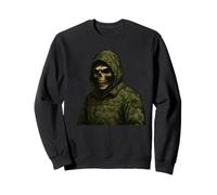 Cool Black Army Soldier in Gaming Mission Fighting Graphic Sudadera