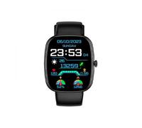 Cool Border Reloj Smartwatch Silicona Negro (Llamadas, Salud, Deporte)