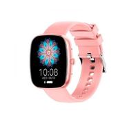 Cool Border Reloj Smartwatch Silicona Rosa (Llamadas, Salud, Deporte)