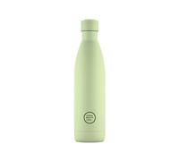 Cool Bottles - Botella de Agua de Acero Inoxidable - 750 ml - Pastel Green - 30,5 x 7 cm - Botella Térmica Hermética - Bebidas Frías 36 H y Calientes 18 H - Triple-Cool Technology - Libre de BPA