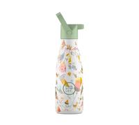 Cool Bottles Botella Térmica Infantil Acero Inox Spring Flowers 260ml | Bebidas frías 36h y calientes 18h, acabado con pintura en relieve, acero inoxidable, sin BPA, reutilizable, Asa de Transporte