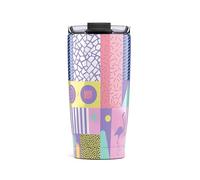Cool Bottles - Termo Café, Vaso Térmico de Acero Inoxidable, Taza de Café - Bebidas Frías 10 horas y Calientes 5 horas - Tapa Hermética, Libre de BPA - René, 550 ml
