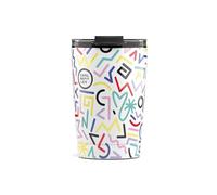 Cool Bottles - Termo Café, Vaso Térmico de Acero Inoxidable, Taza de Café - Bebidas Frías 10 horas y Calientes 5 horas - Tapa Hermética, Libre de BPA - Allegra, 330 ml
