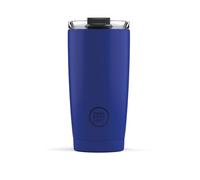 Cool Bottles - Tumbler - Vaso Térmico de Acero Inoxidable - 550 ml - Vivid Blue - Termo de Café - Tapa a prueba de Fugas - Bebidas frías 10 horas y calientes 5 horas - Acabado Antimanchas